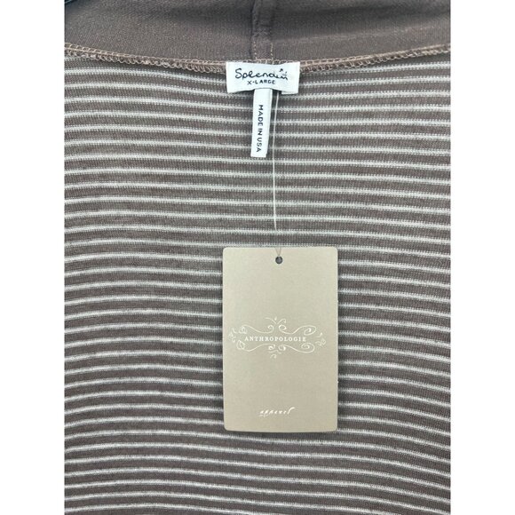 Anthropologie Splendid Womens Striped Flyaway Open Front Cardigan X-Large - Picture 7 of 12